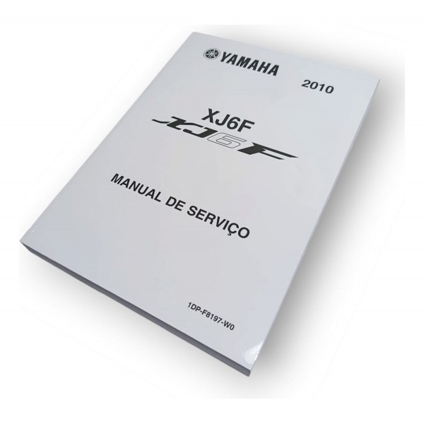 Manual De Serviço Xj6f Original Yamaha