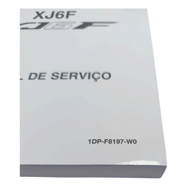 Manual De Serviço Xj6f Original Yamaha