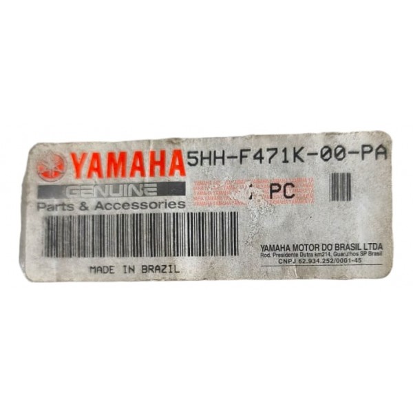 Tampa Traseira Esquerda Yamaha Ybr 125 2001 A 2008 Original