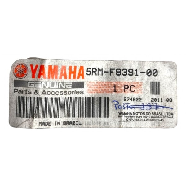 Adesivo Carenagem Farol Esquerdo Yamaha Xtz 125 Original Azul