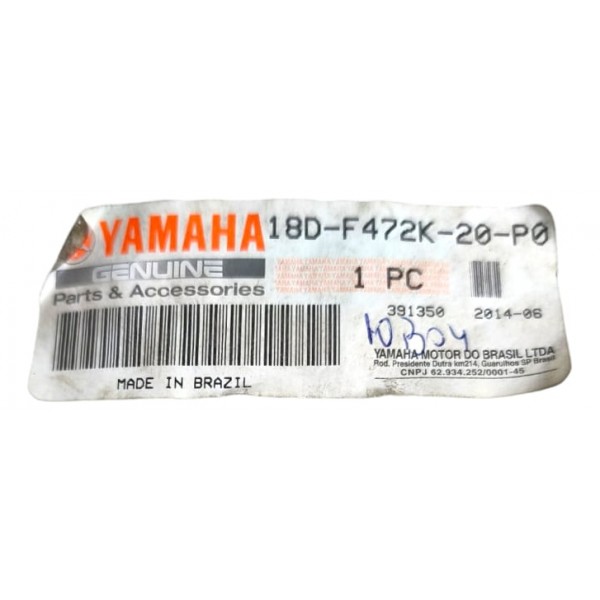 Tampa Traseira Direita Azul Yamaha Ybr 125 Factor Original