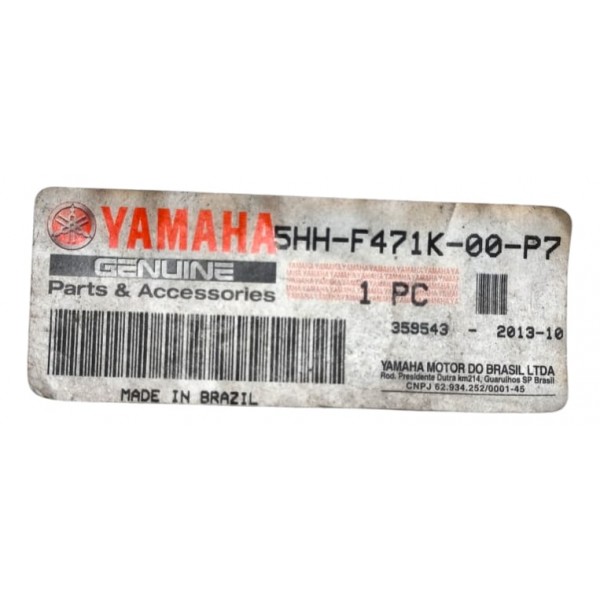 Tampa Traseira L Esquerdo Original Yamaha Ybr 125 2000 2008