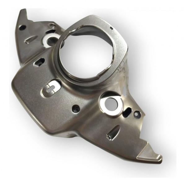 Carenagem Inferior Guidão Crypton 105 2006 Original Yamaha Prateado