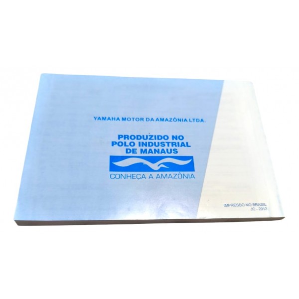 Manual Proprietário Xtz 125 2012-13-14-15 Original Yamaha