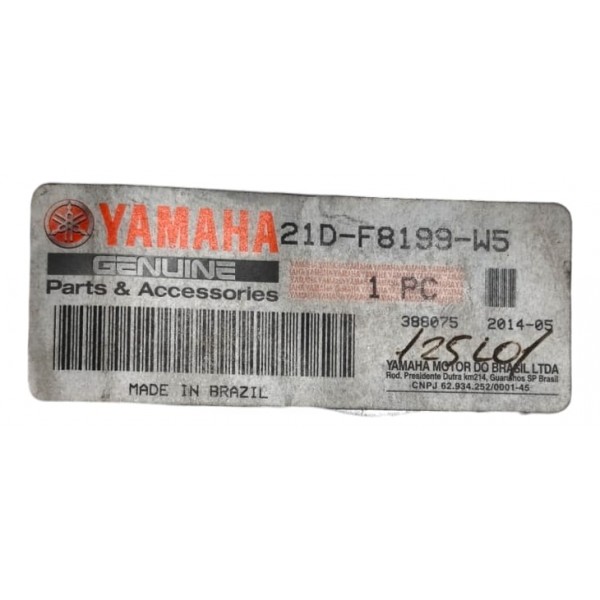 Manual Proprietário Xtz 125 2012-13-14-15 Original Yamaha