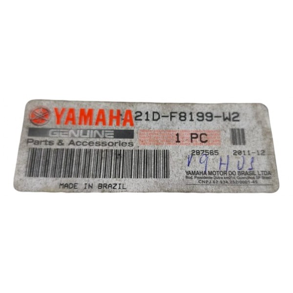 Manual Proprietário Xtz 125 Xtz 150 2012 15 Original Yamaha