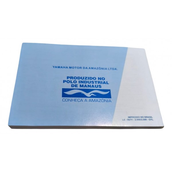 Manual Proprietário Xtz 125 Xtz 150 2012 15 Original Yamaha