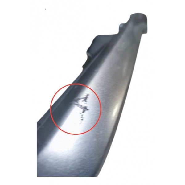 Alça Traseira Direita Xtz 250 Lander 2019 A 2023 Detalhe Prateado