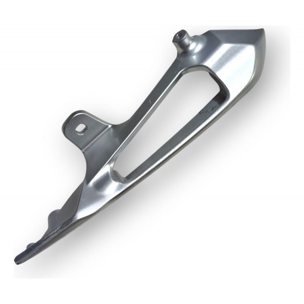 Alça Traseira Direita Xtz 250 Lander 2019 A 2023 Detalhe Prateado