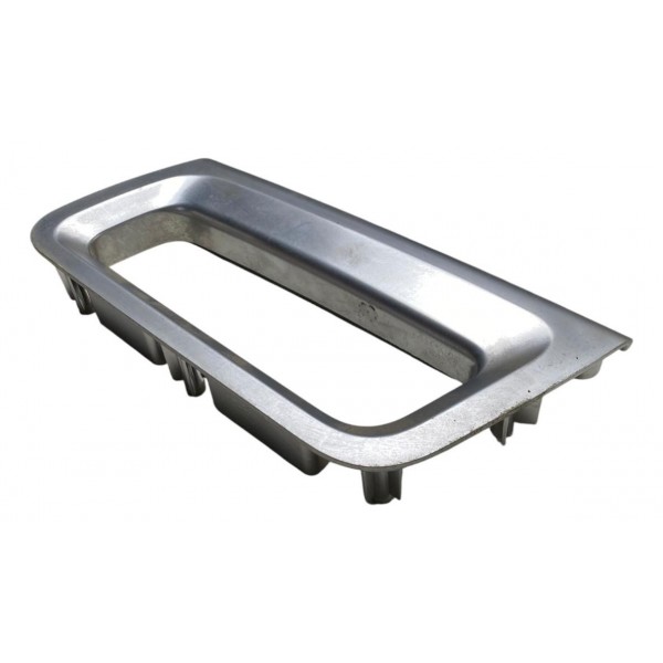 Moldura Maçaneta Interna Captiva Porta Traseira Direita 2008 Prateado Traseira