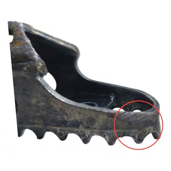 Estribo Pedaleira Dianteira Dir Xtz Lander 250 01 06 Detalhe