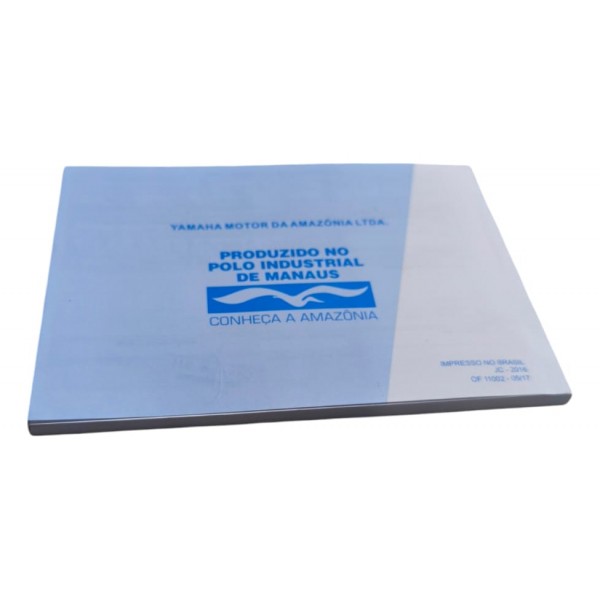 Manual Do Proprietário Fazer 150 2014 A 2016 Original Yamaha