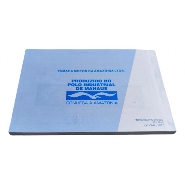 Manual Do Proprietário Crosser Xtz 150 15 16 Yamaha Original