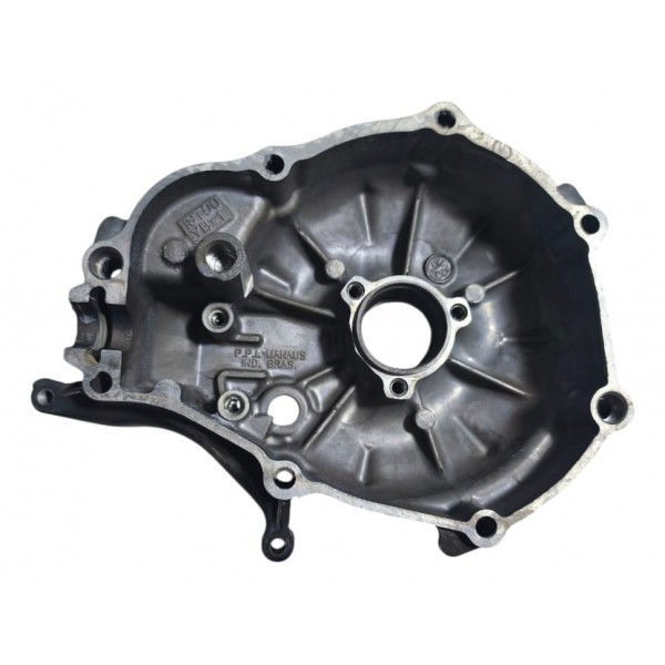 Tampa Esquerda Motor Yamaha Factor 150 2014 A 2022 Preto