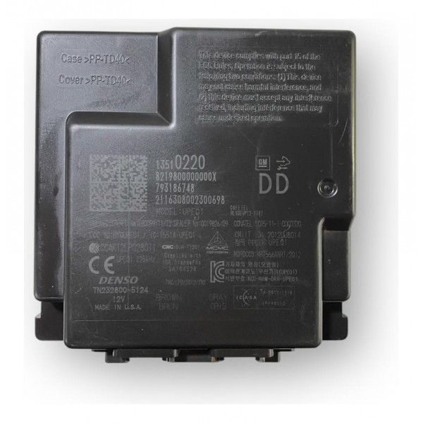 Módulo Controle Conforto Bcm Gm Chevrolet Cruze  2017 2019