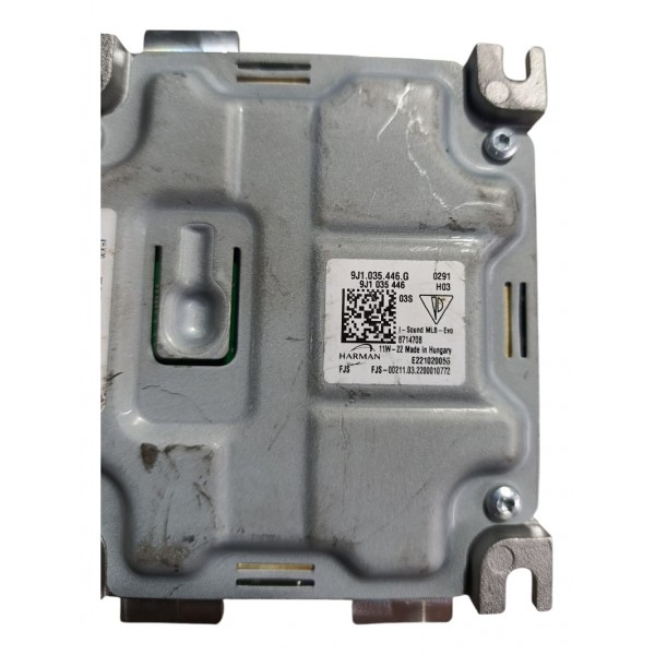 Modulo Amplificador Som Original Porsche Taycan 2021 2024 Prateado