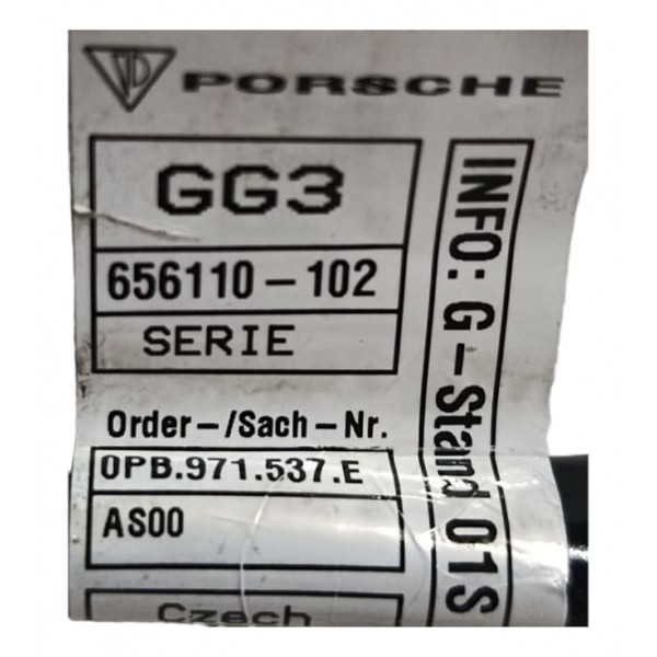 Cabo Terra Alternador Porsche 911 2020 A 2024 2025 Original