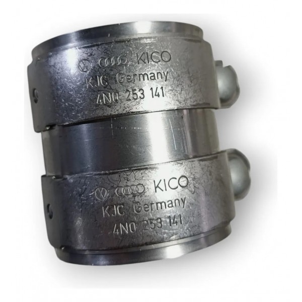 Abraçadeira Cano Escapamento Porsche Cayenne 2018 A 2025 Prateado