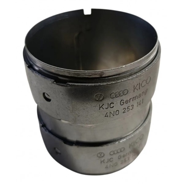 Abraçadeira Cano Escapamento Porsche Cayenne 2018 A 2025 Prateado