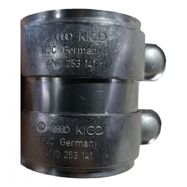 Abraçadeira Cano Escapamento Porsche Cayenne 2018 A 2025 Prateado