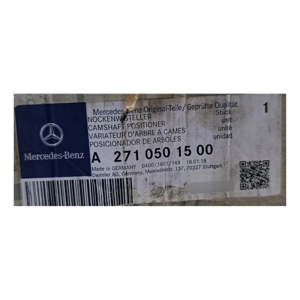 Polia Comando Variavel Escape Mercedes C180 W204 2007 A 2014