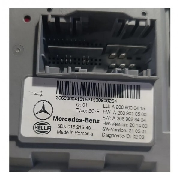 Modulo Conforto Mercedes W206 C200 C300 2022 A 2025 Original