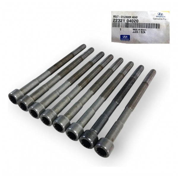 Jogo Parafuso Cabeçote Picanto Hb20 1.0 12v 2015 Original