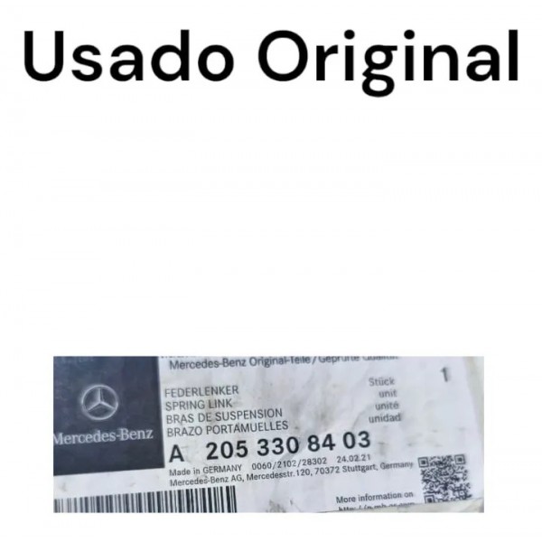 Braço Dianteiro Inferior Reto Esquerdo C200 2016 A 2018