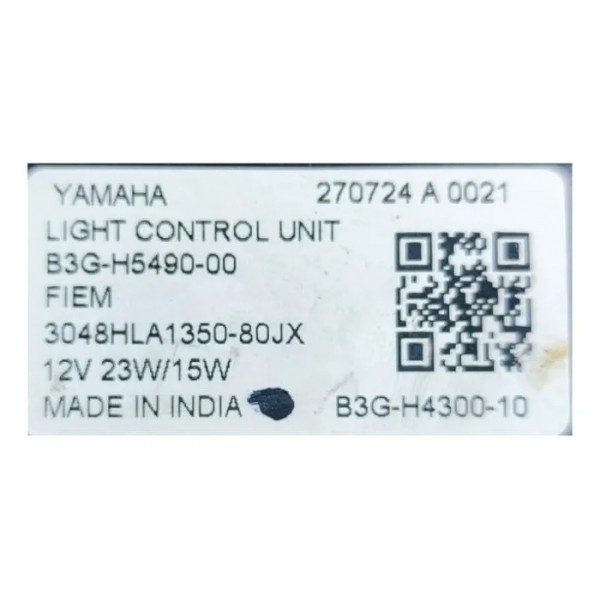 Farol Bloco Óptico Yamaha Lander 250 Ano 2025 Ambos Lados Ambos Lados