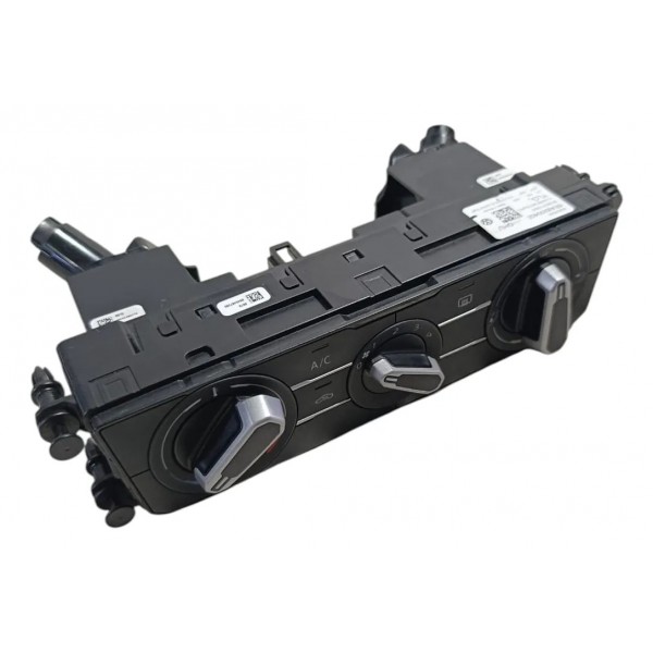 Botão Comando Ar Condicionado Vw Polo Virtus 2018 A 2022 Preto