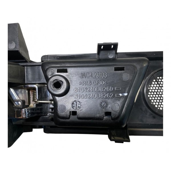 Maçaneta Interna Jac J3 1.4 2014 Dianteira Direita Original Prata Dianteira