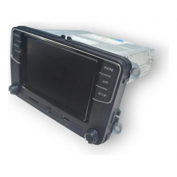 Multimídia Radio Jetta Passat Tiguan Fusca Amarok 2017 2020 Preto