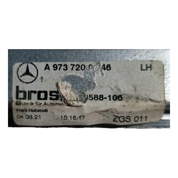 Máquina Vidro Mercedes Axor Atego 2006 Lado Esquerdo Manual