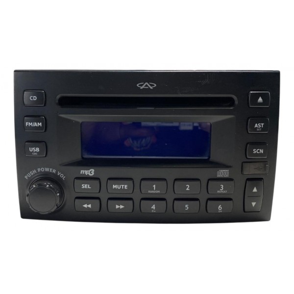 Rádio Som Chery Tiggo Original 2010 2011 2012 2013 2014