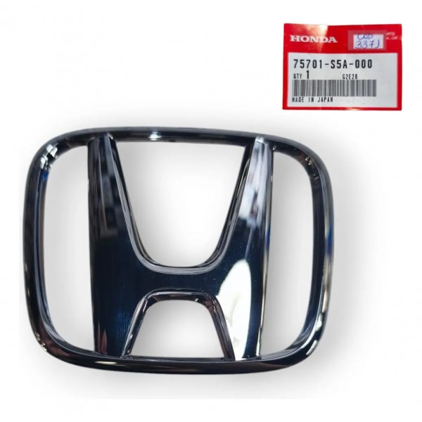 Emblema Tampa Traseiro Central H Honda City 2009 A 2014 Cromado