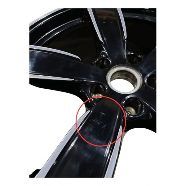 Roda Original Dianteira Aro 22 Porsche Cayenne Coupé 2023 Preto