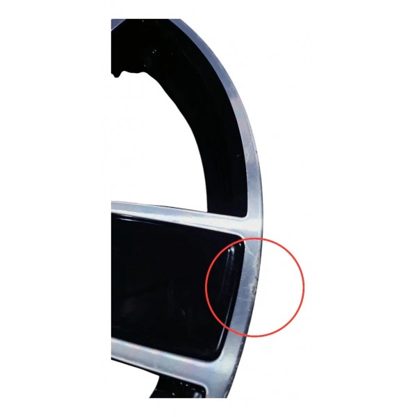 Roda Dianteira Porsche Cayenne Coupé 2023 Aro 22 Original Preto