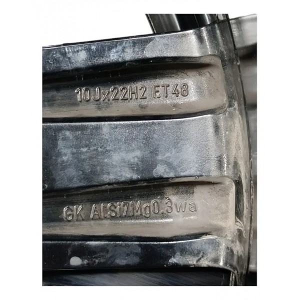 Roda Dianteira Porsche Cayenne Coupé 2023 Aro 22 Original Preto