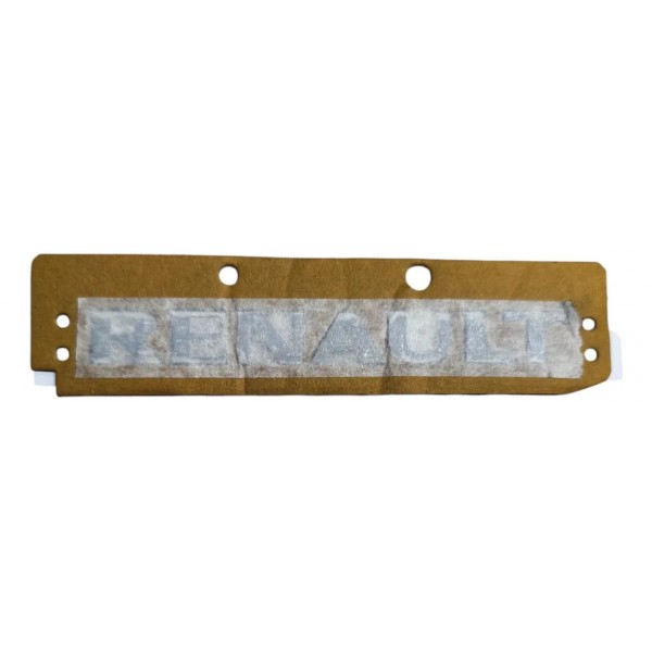 Emblema Tampa Traseiro Sandero 2007 A 2021 Logan Duster Clio Cromado