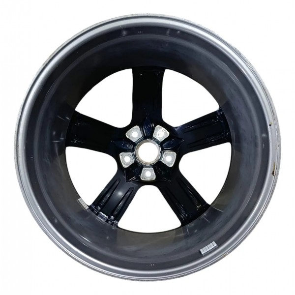 Roda Dianteira Aro 22 Porsche Cayenne Coupé 2023 Original Azul