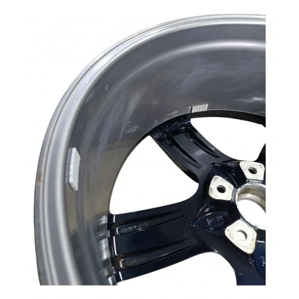 Roda Dianteira Aro 22 Porsche Cayenne Coupé 2023 Original Azul