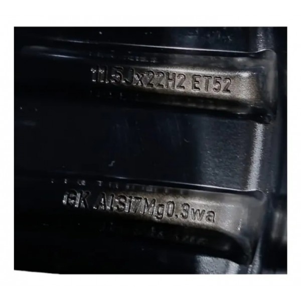 Roda Aro 22 Porsche Cayenne Coupe 2020/21 9y3601025t Origin Preto