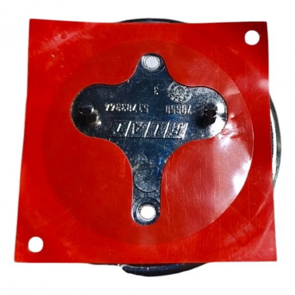 Emblema Traseiro Porta Malas Fiat Uno Mille 2010 Azul E Prata