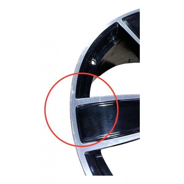 Roda Aro 22 Dianteira Original Porsche Cayenne Coupé 2023 Preto