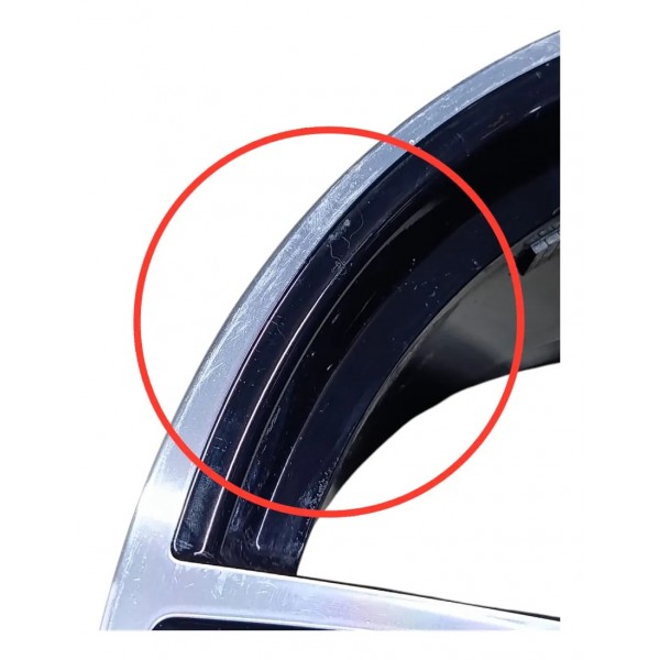 Roda Aro 22 Dianteira Original Porsche Cayenne Coupé 2023 Preto