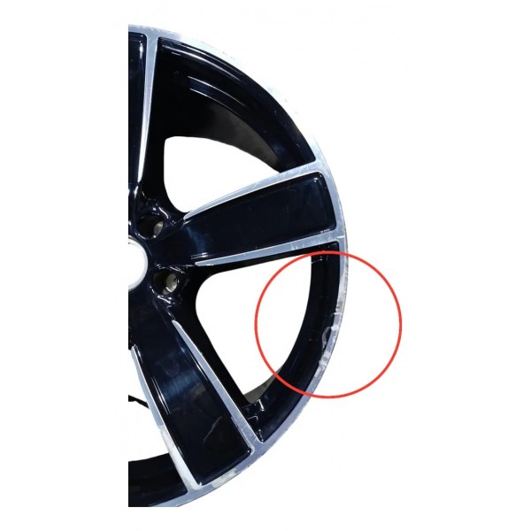 Roda R22 Diant Porsche Cayenne Coupé 2023 Origin 9y0601025ap Preto