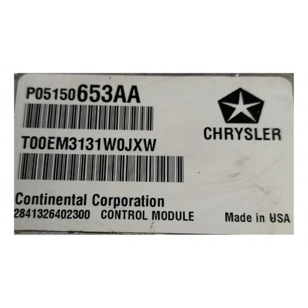 Modulo Central Injeção Original Fiat Freemont 2.4 2012 A 16