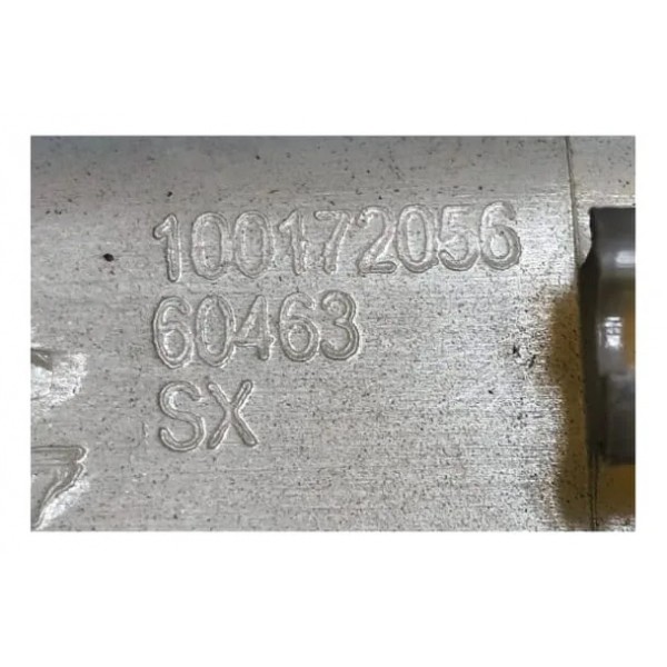 Friso Direito Parachoque Fiat Palio 2008 2012 Cinza