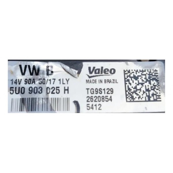 Alternador Volkswagen Gol 1.6 G5 G6 G7