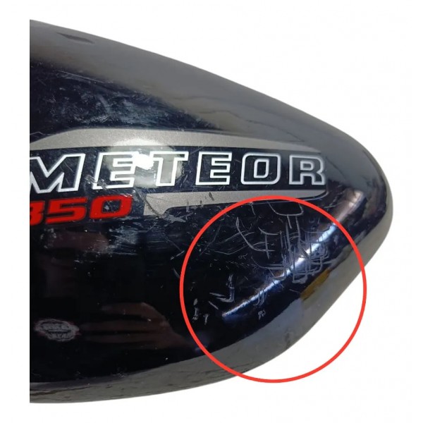 Carenagem Lateral Esquerda Royal Enfield Meteor 350 2022 /25 Preto